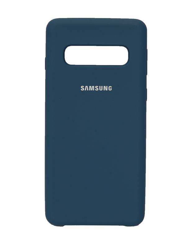 قاب سیلیکونی آبی سامسونگ Samsung Galaxy S10
