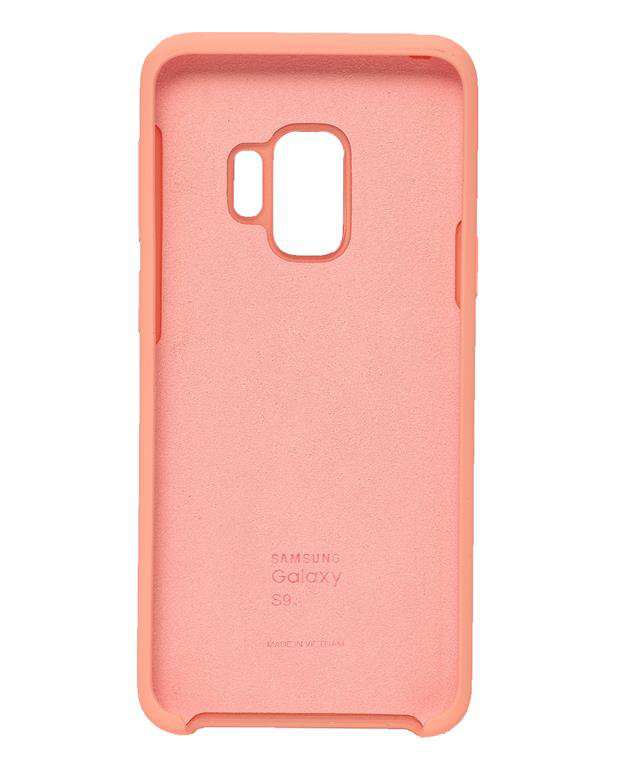 قاب سیلیکونی صورتی سامسونگ Samsung Galaxy S9