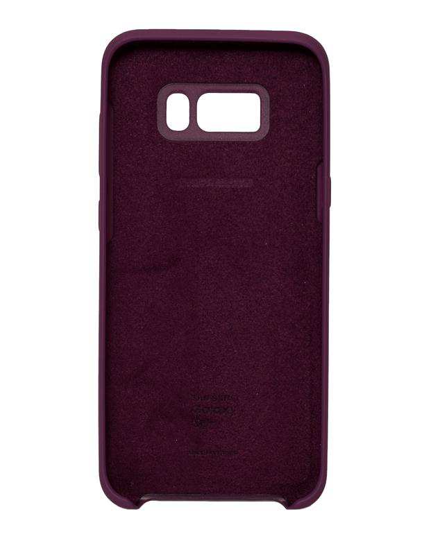 قاب سیلیکونی بادمجانی Samsung Galaxy S8 Plus