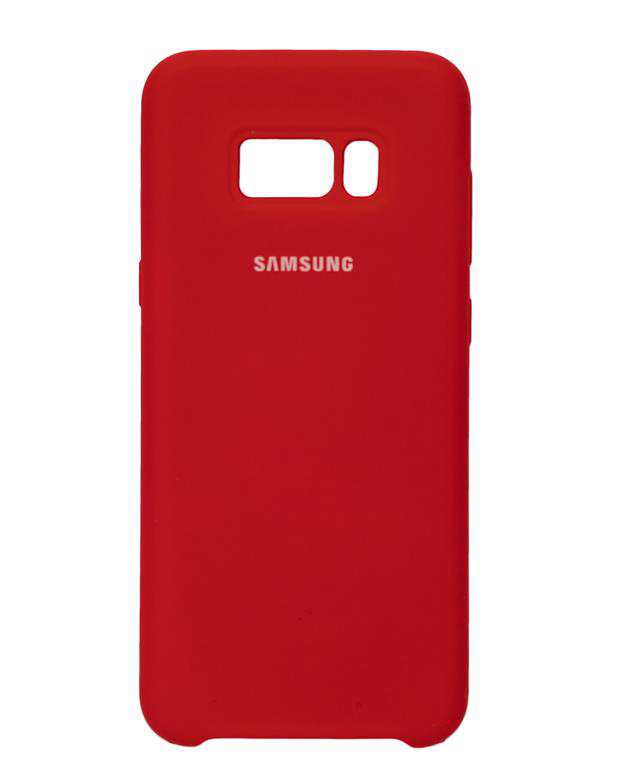 قاب سیلیکونی قرمز سامسونگ Samsung Galaxy S8 Plus