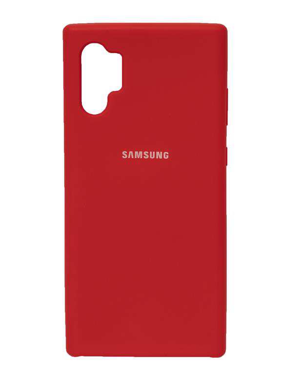 قاب سیلیکونی قرمز سامسونگ Samsung Galaxy Note 10 Plus