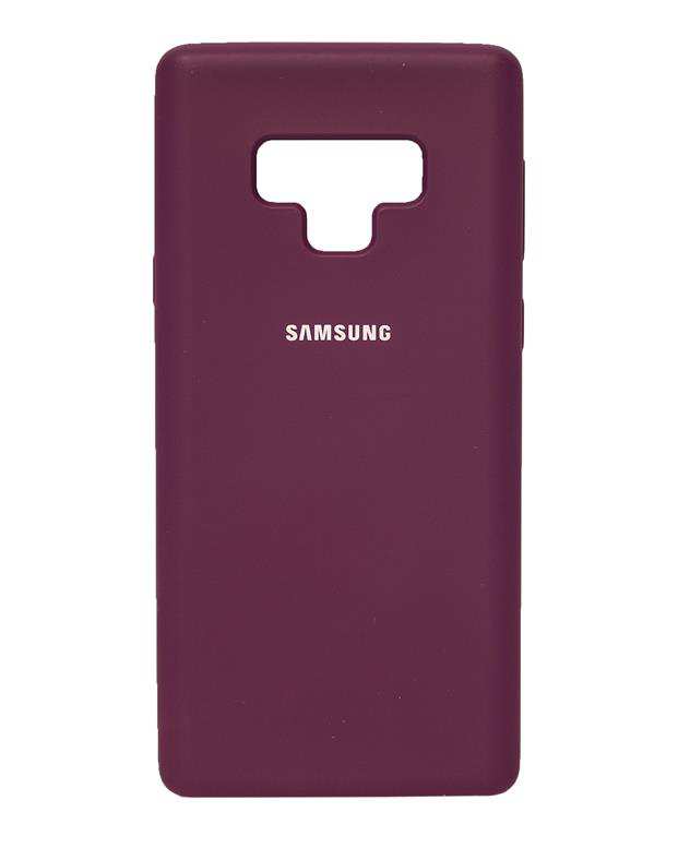 قاب سیلیکونی بادمجانی Samsung Galaxy Note 9