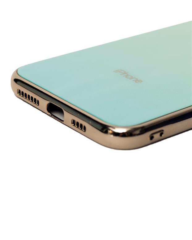 قاب آیفون هولوگرامی سبز iPhone XS Max