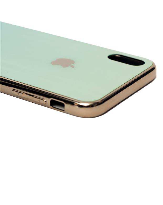 قاب آیفون هولوگرامی سبز iPhone XS Max