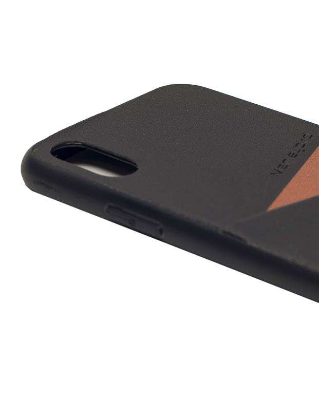 قاب چرم مشکی iPhone X فشن کیس