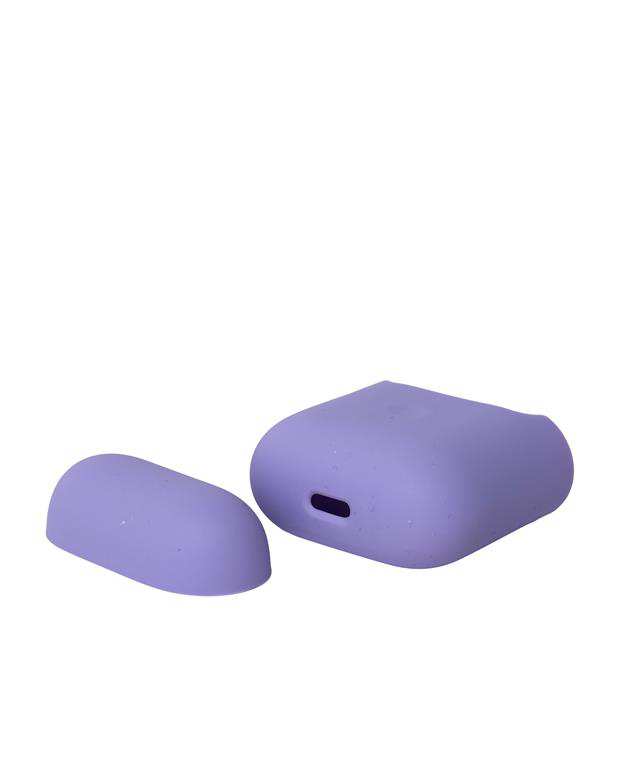 کاور محافظ سیلیکونی مناسب کیس اپل ایرپاد AirPods 2بنفش روشن