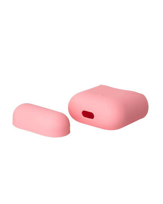 کاور محافظ سیلیکونی مناسب کیس اپل ایرپاد AirPods صورتی