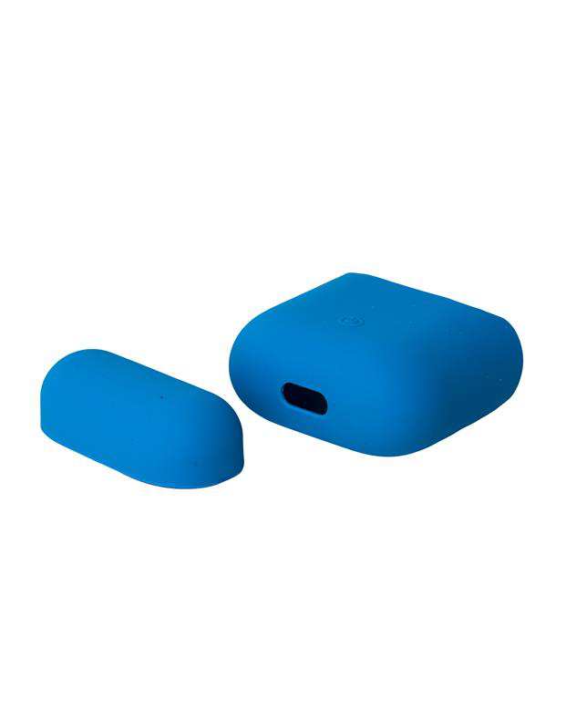 کاور محافظ سیلیکونی مناسب کیس اپل ایرپاد AirPods آبی