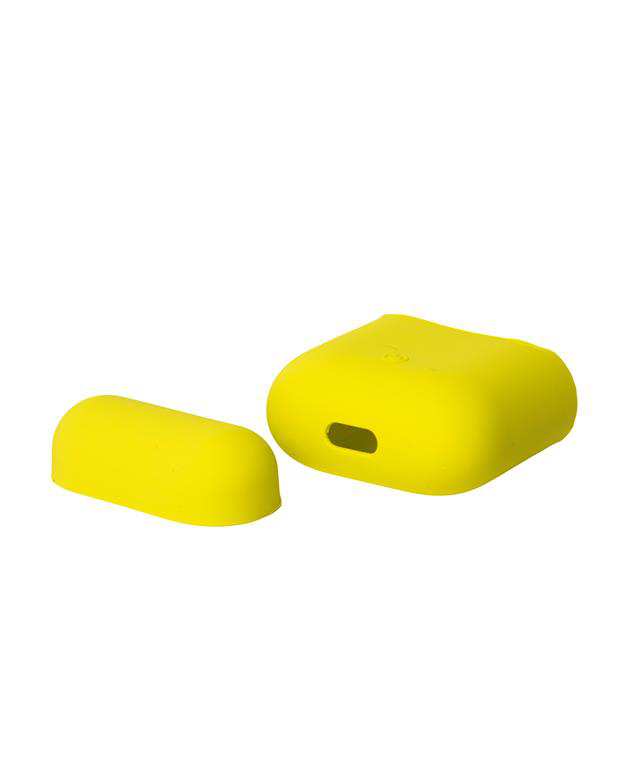 کاور محافظ سیلیکونی مناسب کیس اپل ایرپاد AirPods 2 زرد