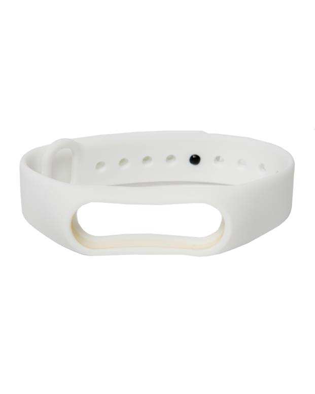 بند سیلیکونی سفید مچ بند هوشمند شیائومی مدل Mi Band 2