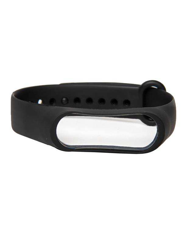 بند سیلیکونی مشکی مچ بند هوشمند شیائومی مدل Mi Band 3/4