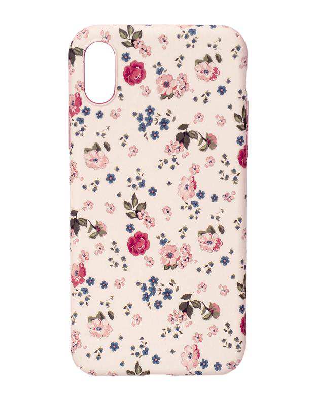 قاب طرح گل برجسته سفید Apple iPhone X/XS