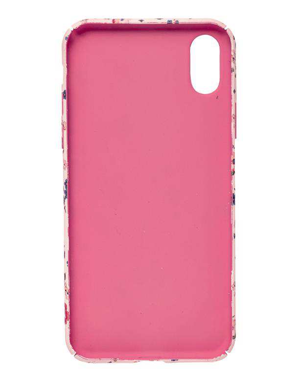 قاب طرح گل برجسته سفید Apple iPhone X/XS