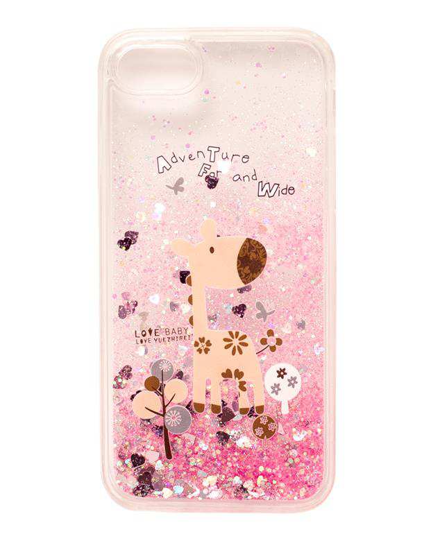 قاب طرح زرافه آکواریومی شنی Apple iPhone 7/8