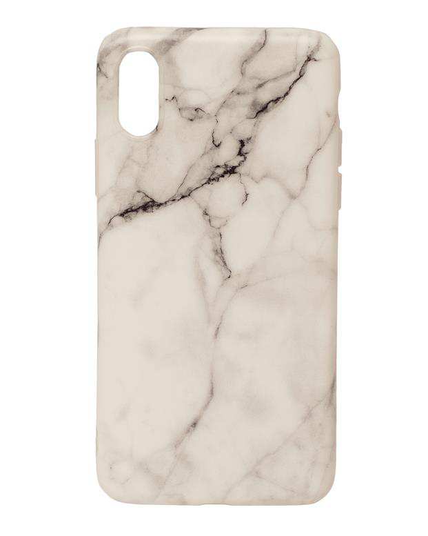 قاب ژله ای طرح سنگ سفید Apple iPhone X/XS
