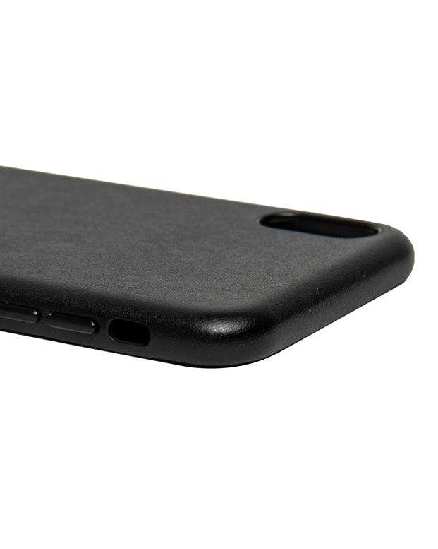قاب آیفون چرم مدل Lamanon مشکی Apple iPhone Xs Max اسپیگن