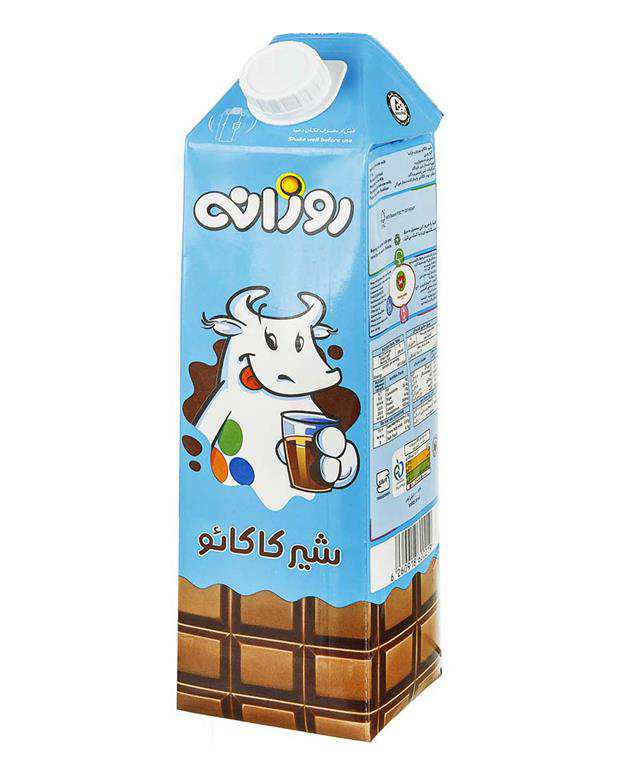 شیر کاکائو 1 لیتری روزانه
