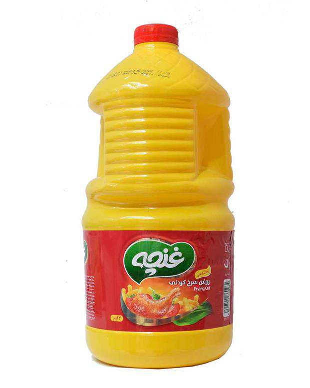 روغن سرخ کردنی  3 لیتری غنچه