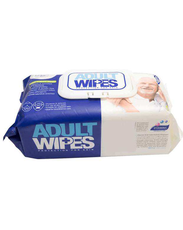 دستمال مرطوب پاک کننده دافی 100 برگ Adult Wipe