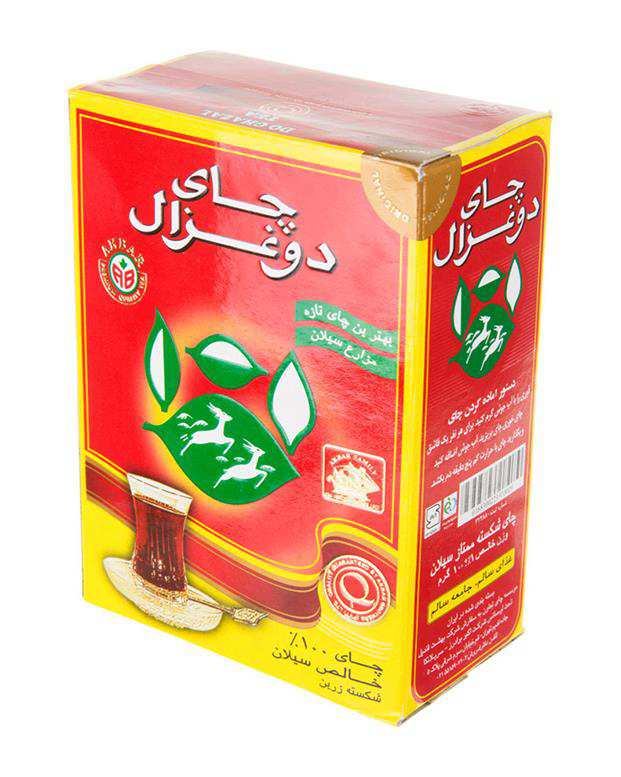 چای سیاه شکسته خارجی سیلان 100 گرمی دوغزال