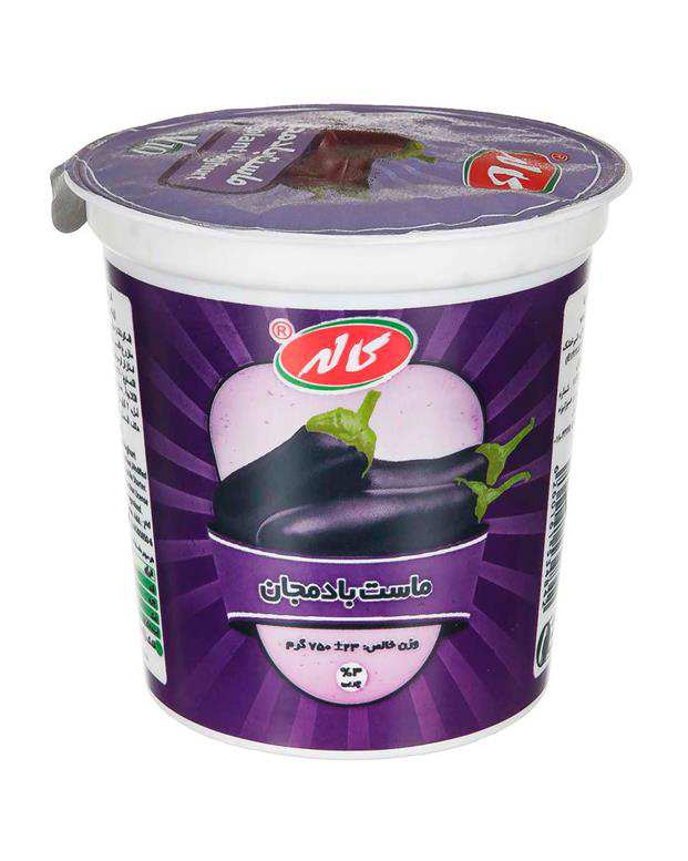 ماست بادمجان 750 گرمی کاله