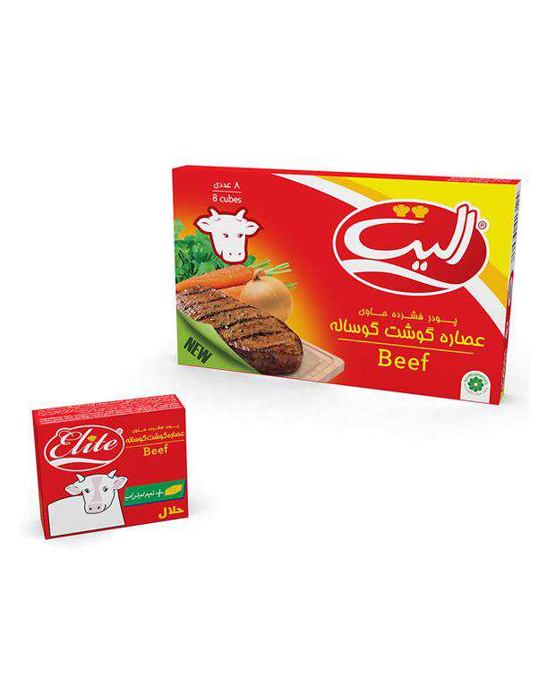 عصاره گوشت گوساله 80 گرمی الیت