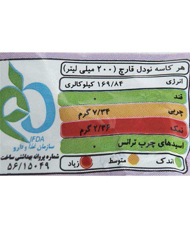 نودالیت با طعم قارچ    75 گرمی الیت