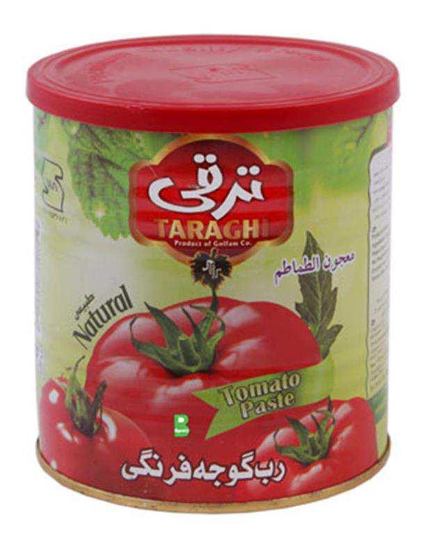 رب گوجه فرنگی قوطی 800 گرمی ترقی