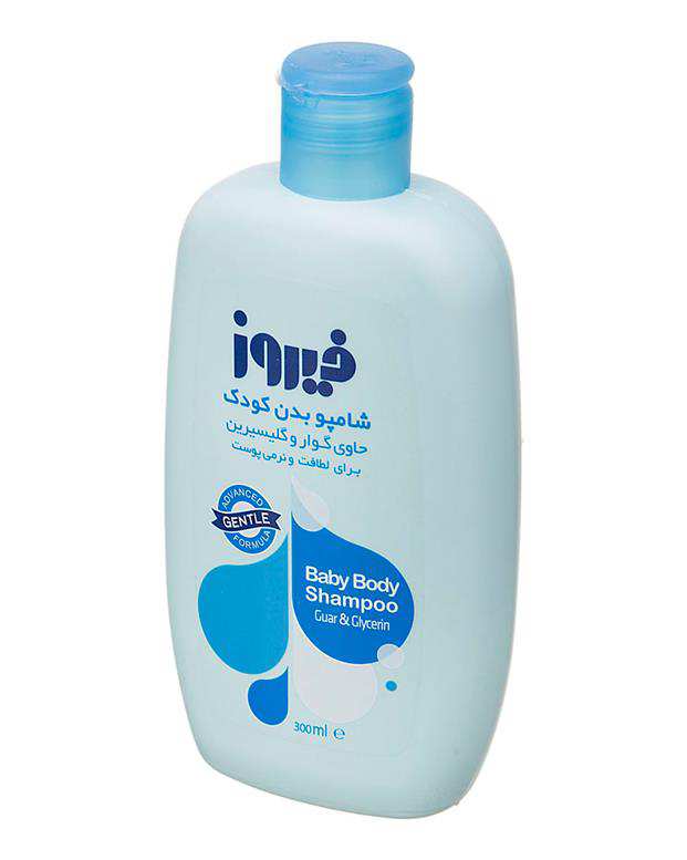 شامپو بدن کودک حاوی گوار و گلیسیرین 300ml فیروز