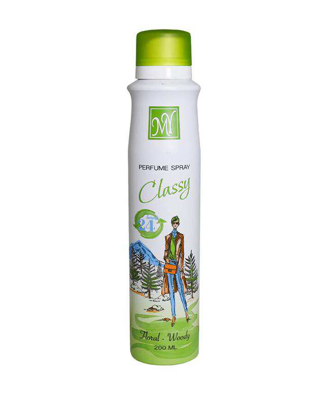 اسپری بدن زنانه Classy 200ml مای