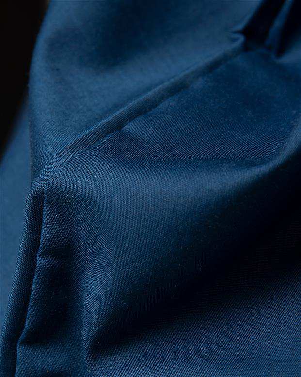 مقنعه زنانه نخی آبی نفتی Market Scarf
