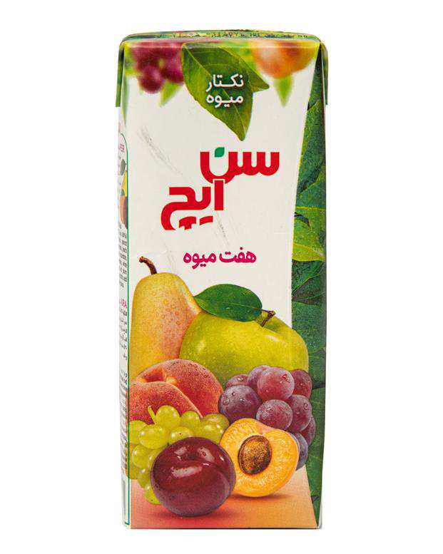 نکتار هفت میوه 200 میلی ‌لیتری سن ایچ