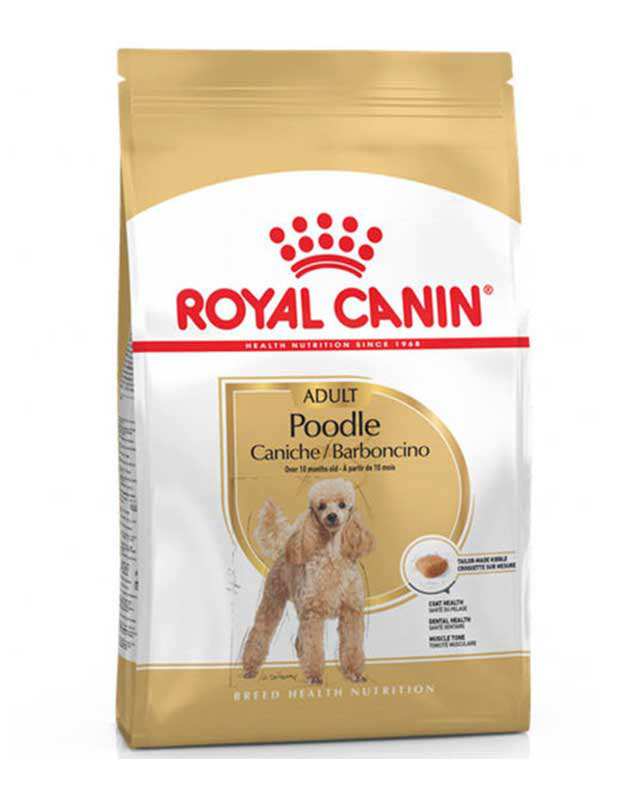 غذای خشک سگ بالغ نژاد پودل مدل 1.5kgr Poodle Adult رویال کنین