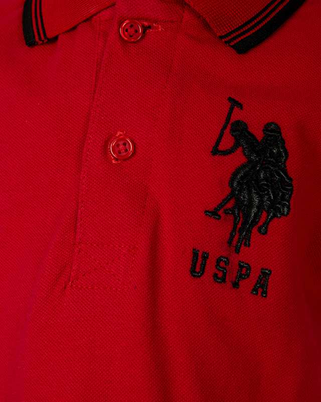 پولوشرت پسرانه جودون قرمز U.S Polo Assn