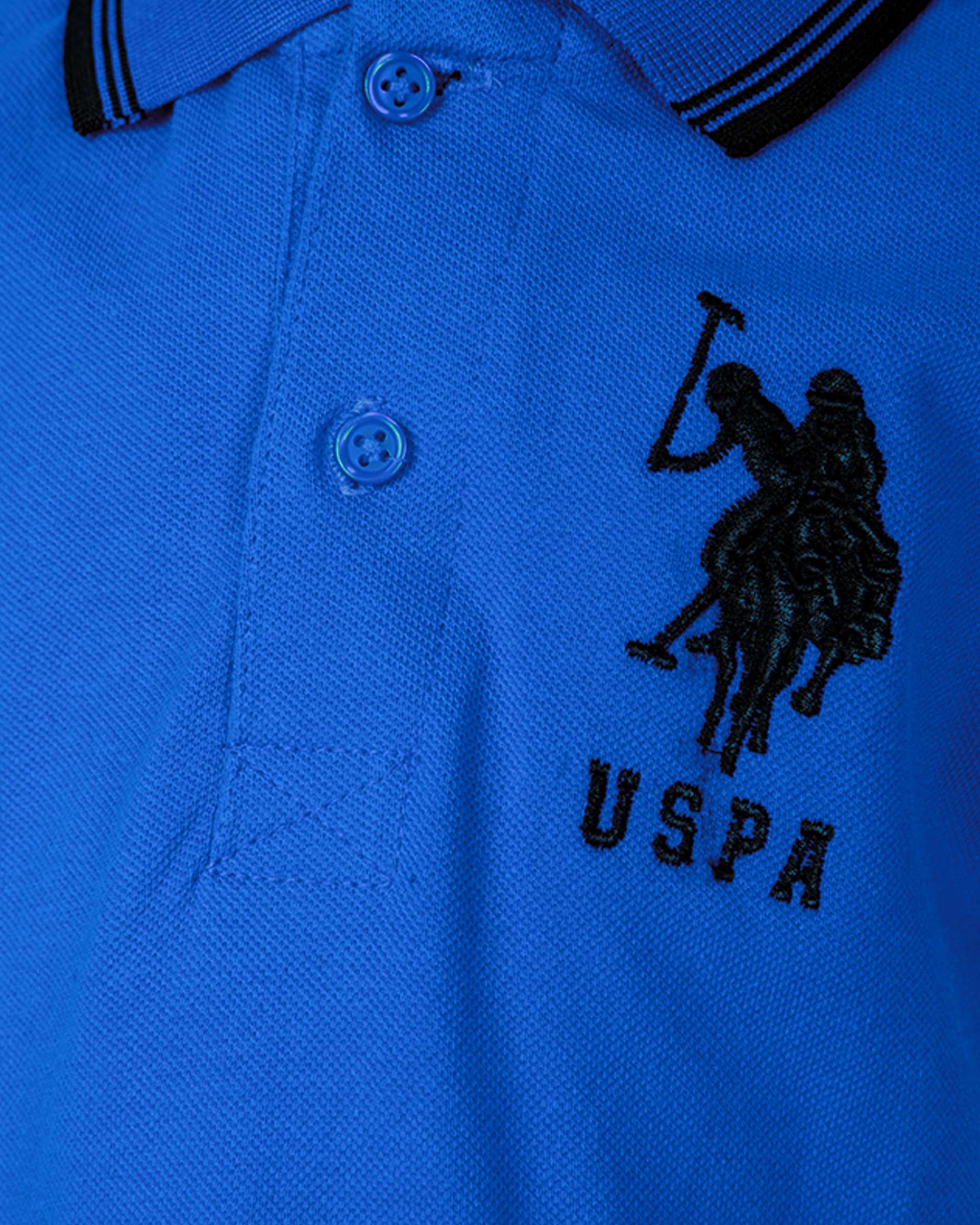 پولوشرت پسرانه جودون آبی تیره U.S Polo Assn