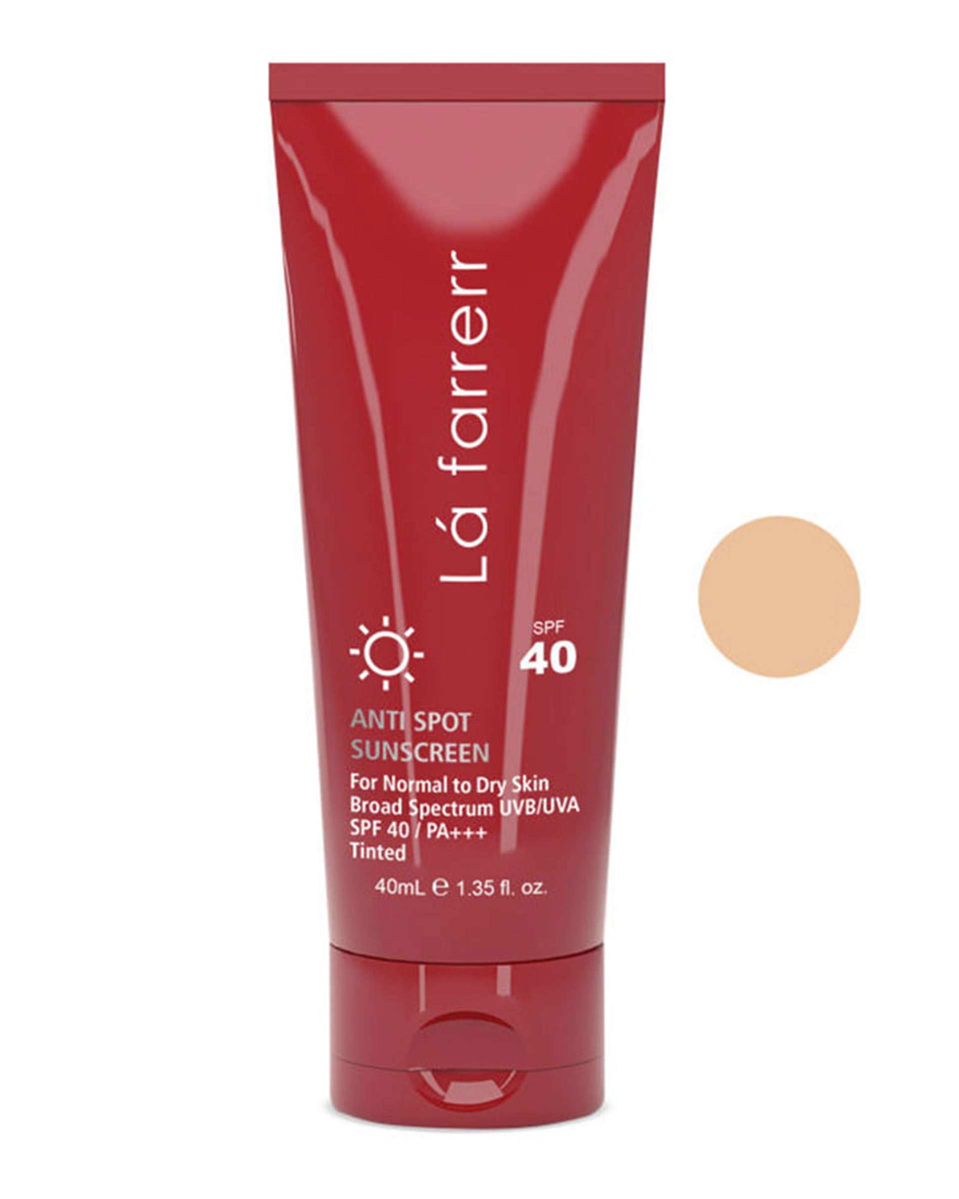 کرم ضد آفتاب و ضد لک رنگی پوست خشک Normal To Dry Light SPF40 روشن لافارر