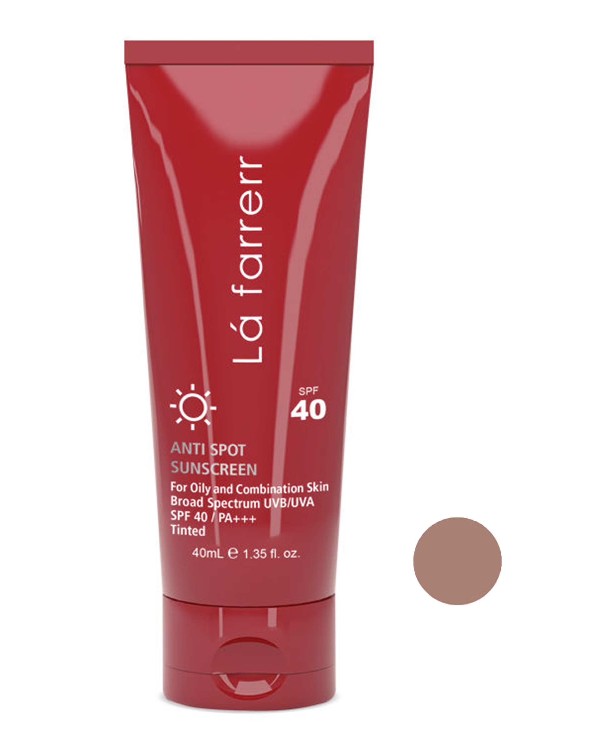 کرم ضد آفتاب و ضد لک رنگی پوست چرب Oily And Acne Prone Bronze SPF40 برنز لافارر