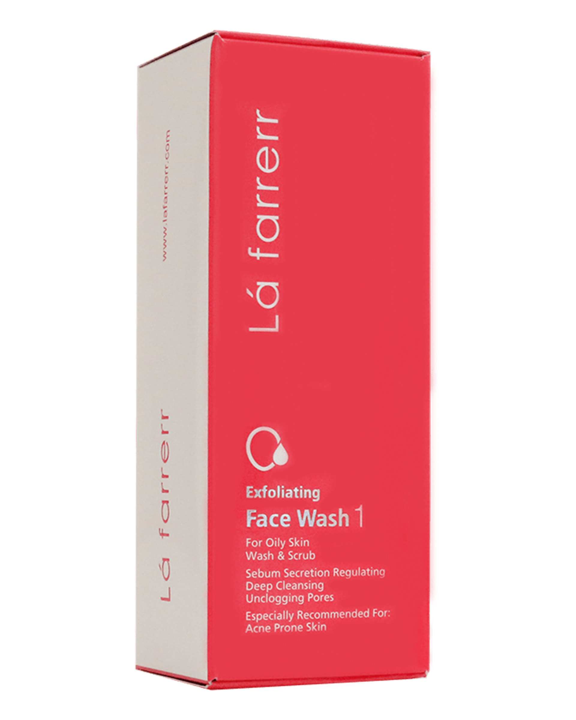 اسکراب لایه بردار صورت مناسب پوست چرب و مستعد آکنه Exfoliating Face Wash 1 لافارر