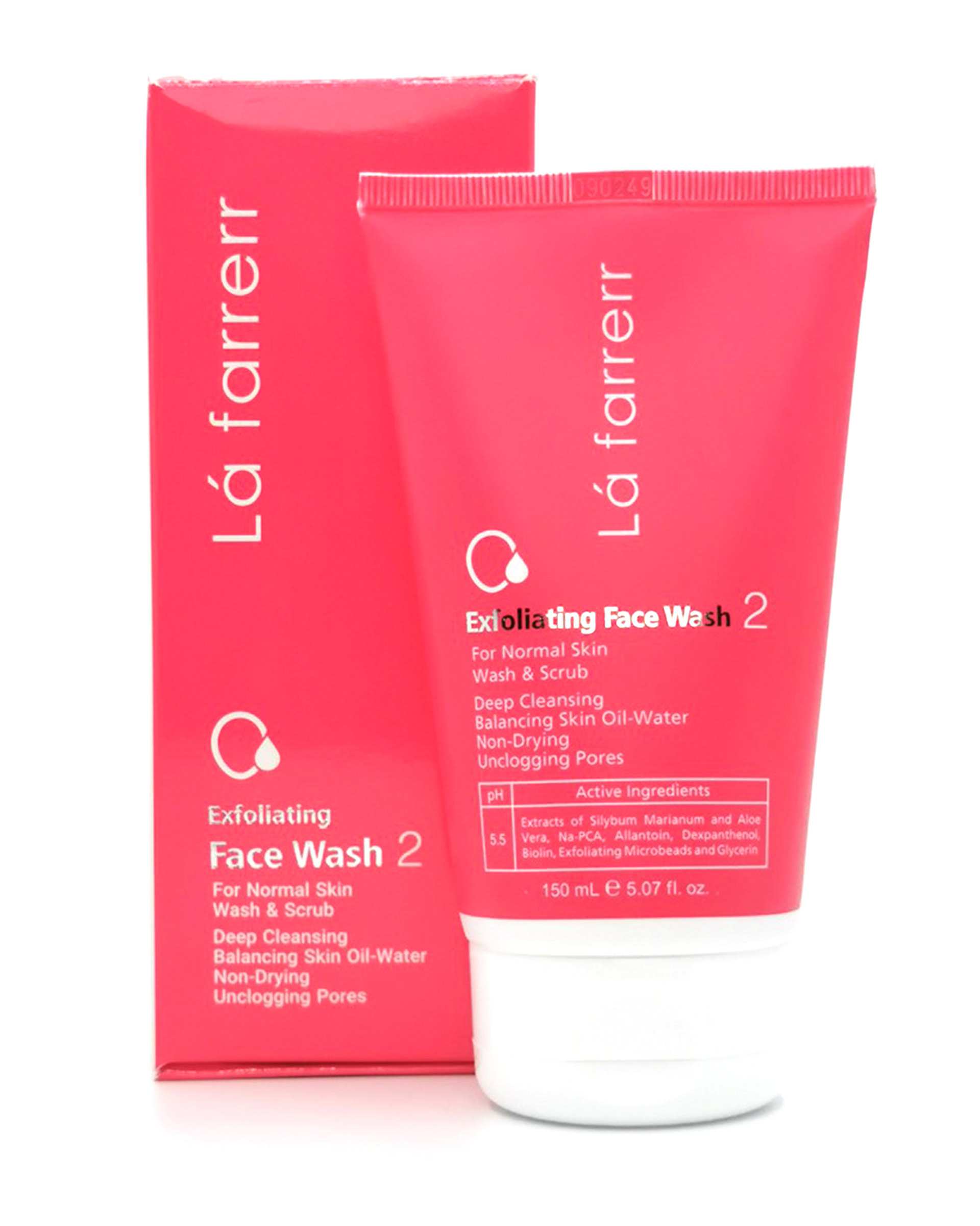 اسکراب شستشوی صورت Exfoliating Face Wash 2 لافارر