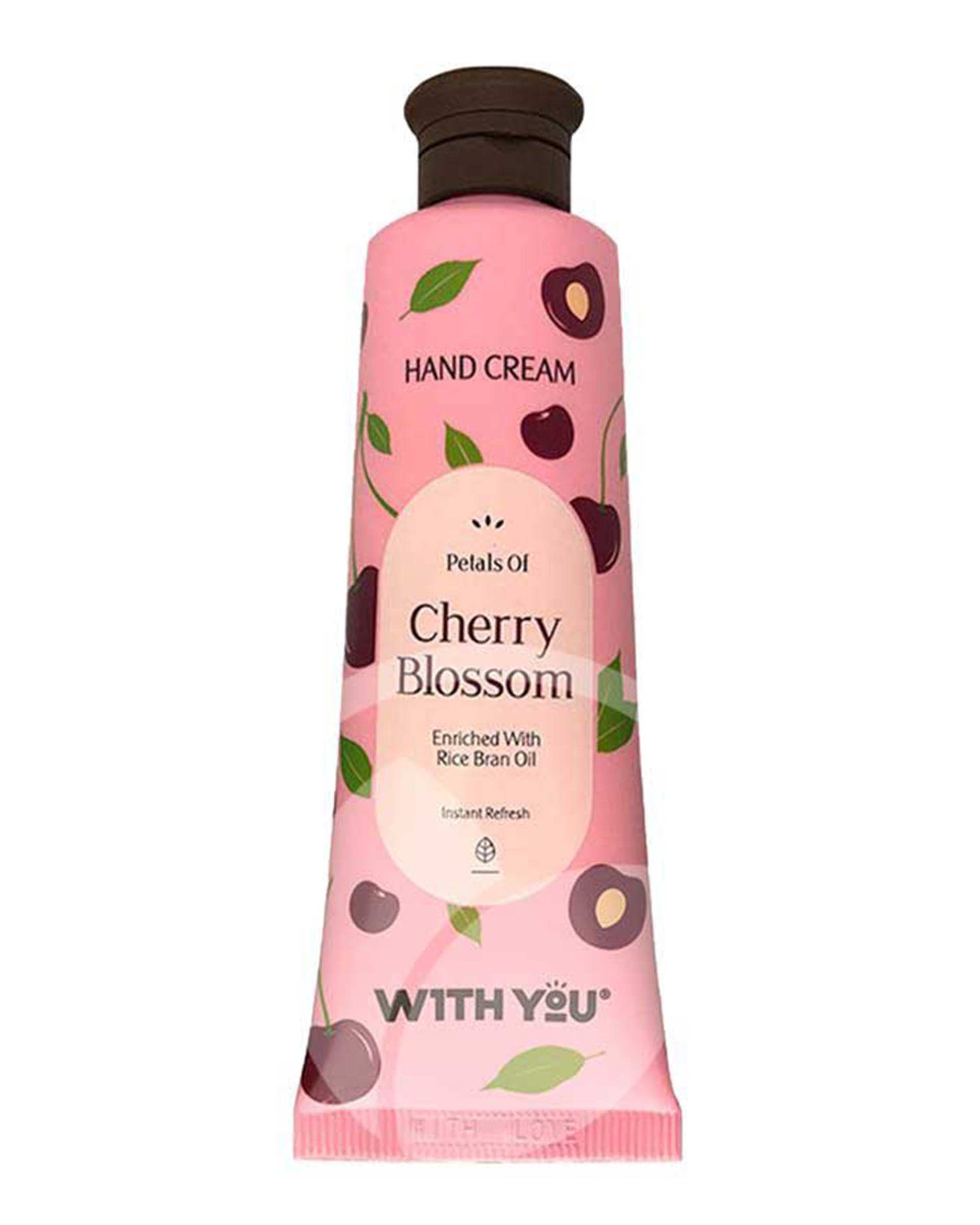 کرم طراوت بخش دست حاوی عصاره شکوفه گیلاس مدل Cherry Blossom ویت یو