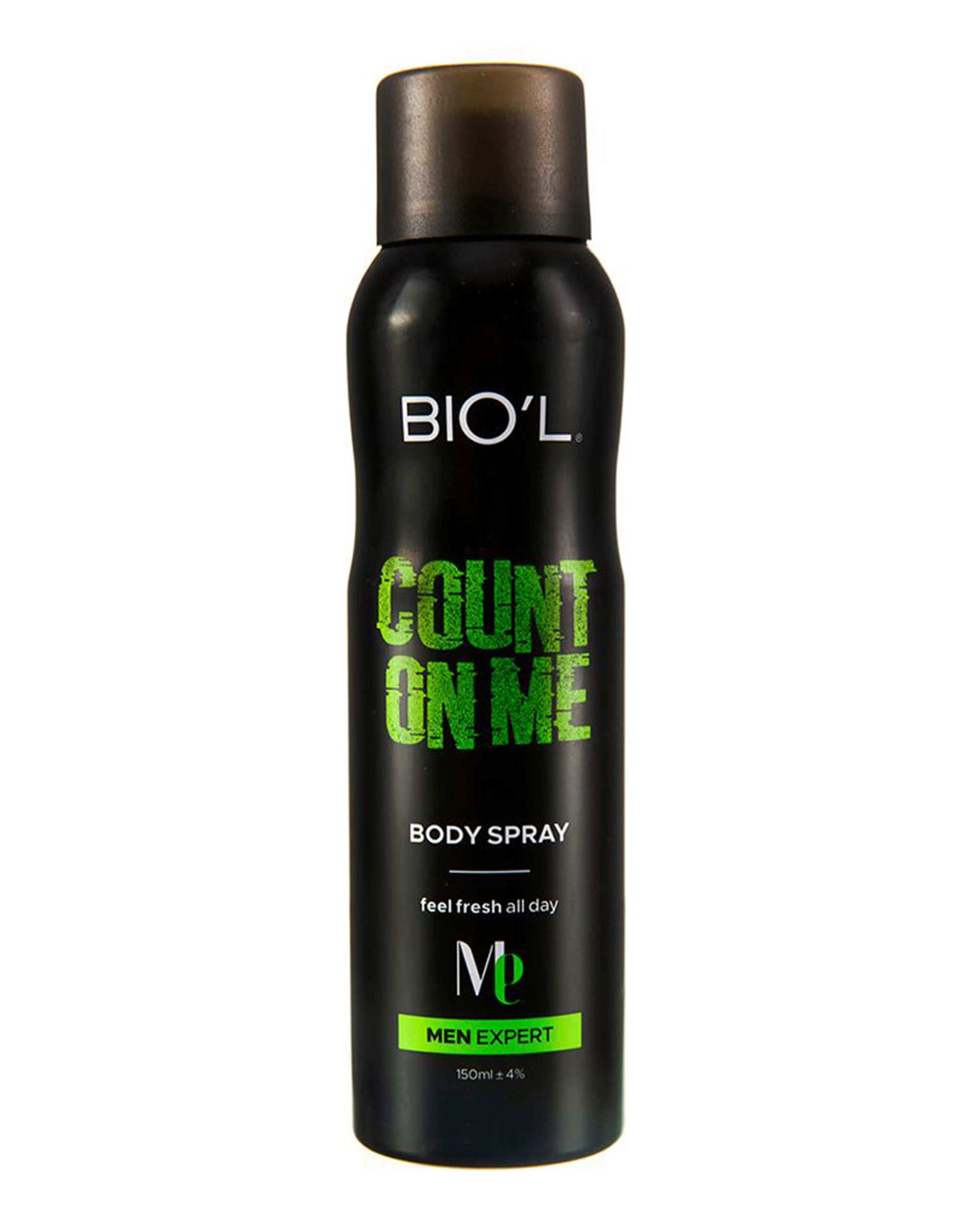 اسپری بدن مردانه مدل 150ml Count On Me بیول