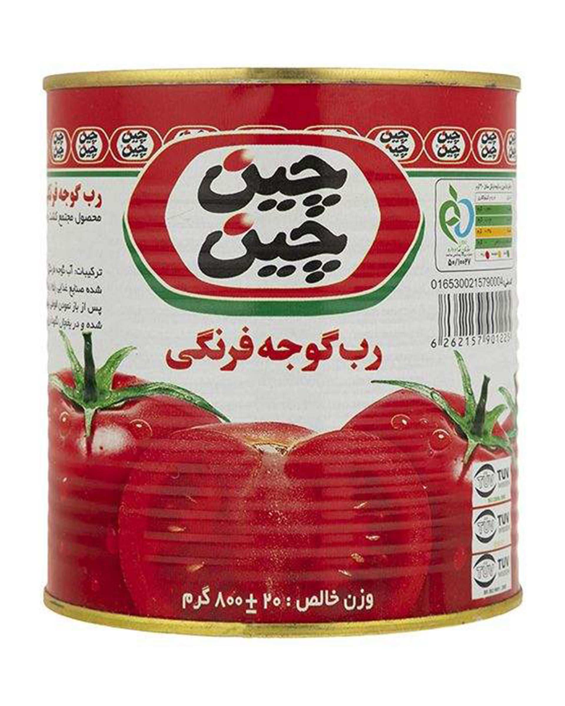 رب گوجه فرنگی 800 گرمی چین چین