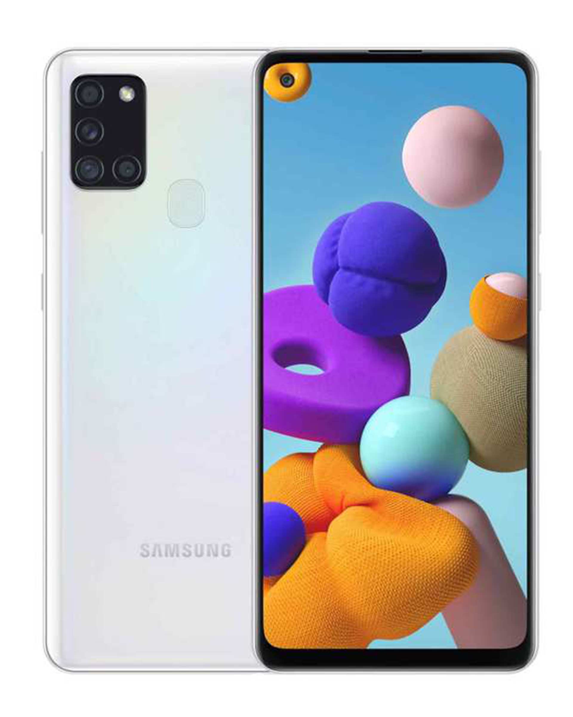 گوشی موبایل سامسونگ دو سیم کارت Galaxy A21S ظرفیت 64 گیگابایت سفید