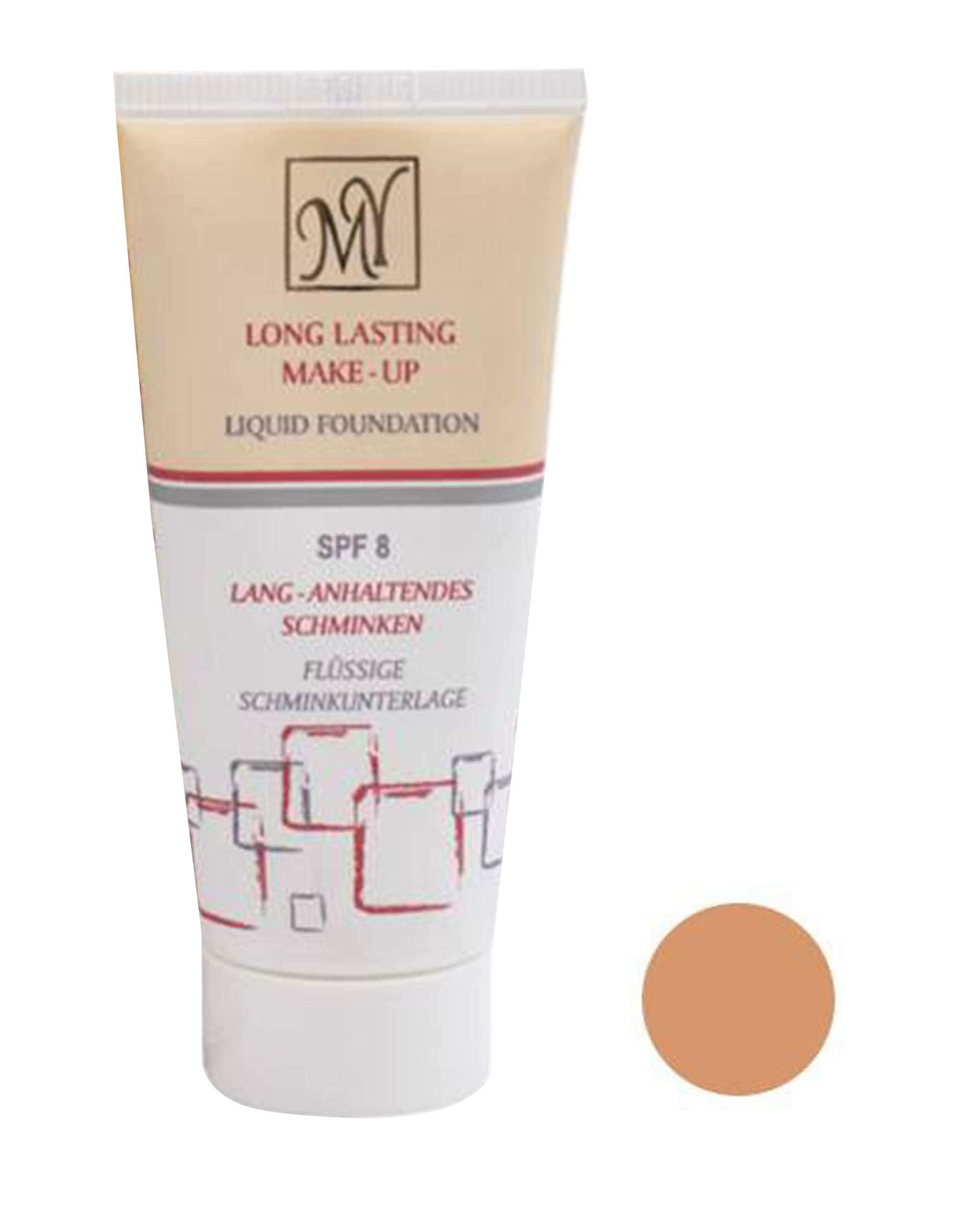 کرم پودر با Long Lasting SPF8 نخودی تیره 205 مای