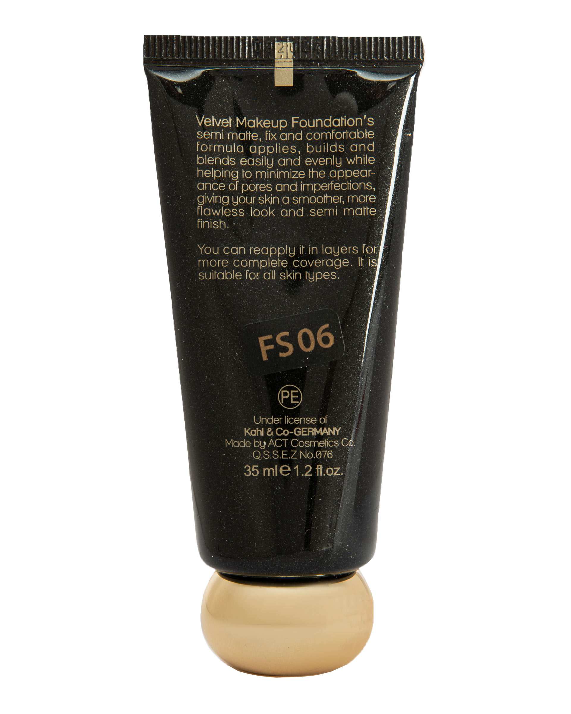 کرم پودرمات با Velvet Makeup SPF15 برنز Fs06 مای