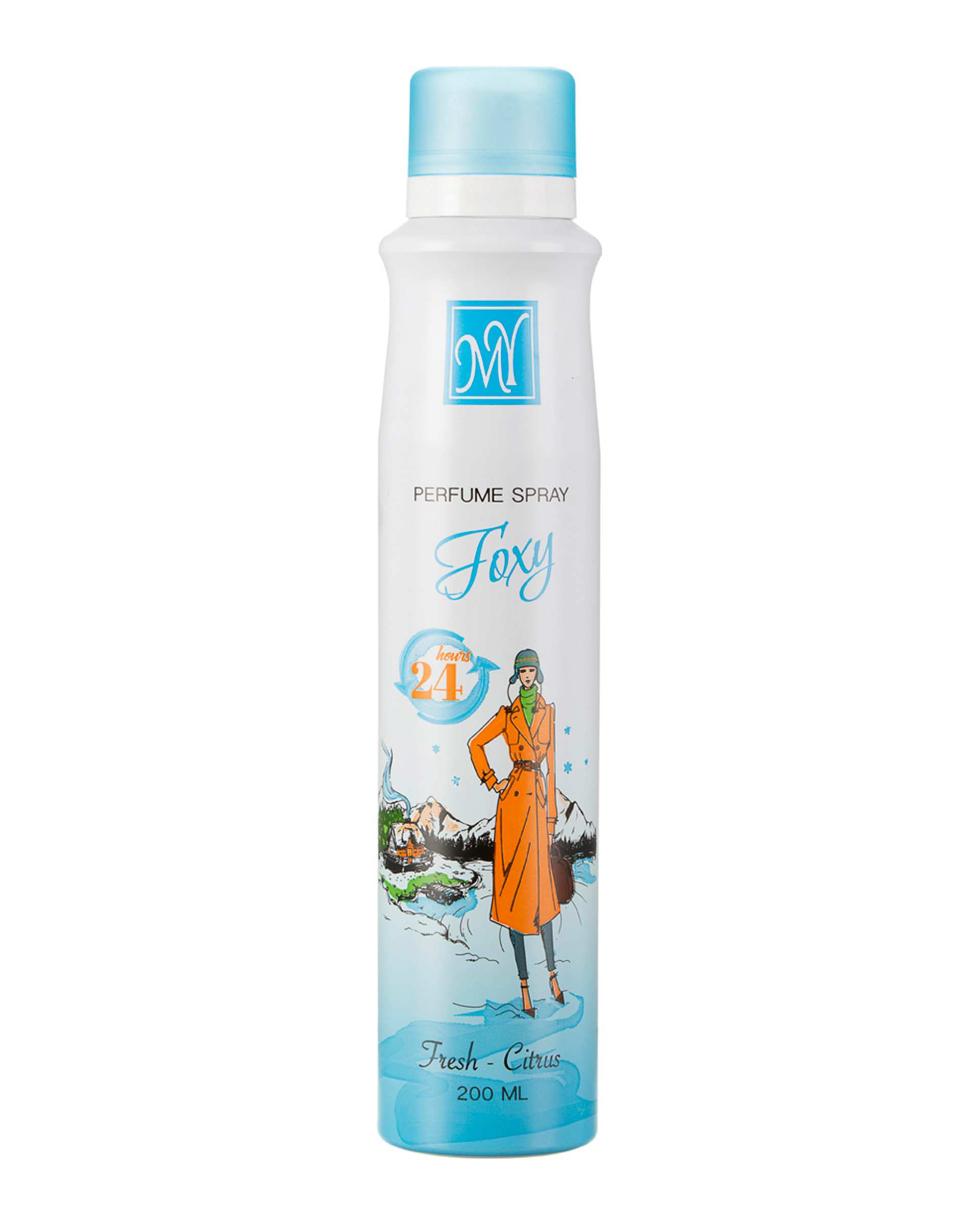 اسپری بدن زنانه 200ml Foxy مای