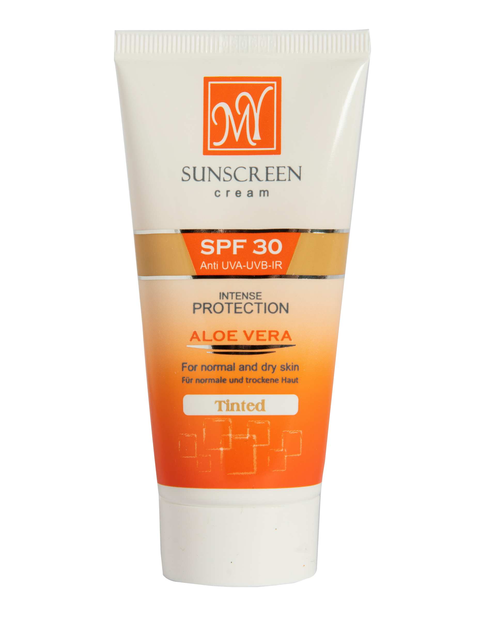 کرم ضد آفتاب رنگی SPF30 حاوی عصاره آلوئه ورا مای