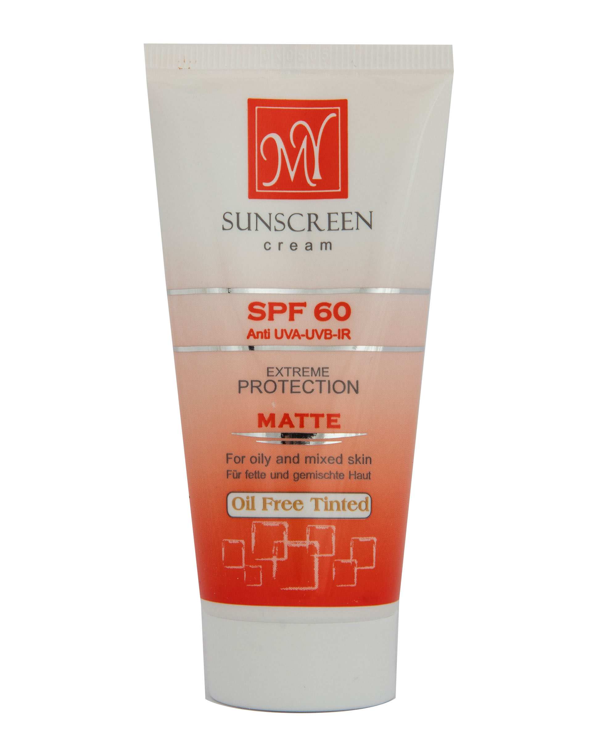 کرم ضد آفتاب فاقد چربی SPF60 بژ مای