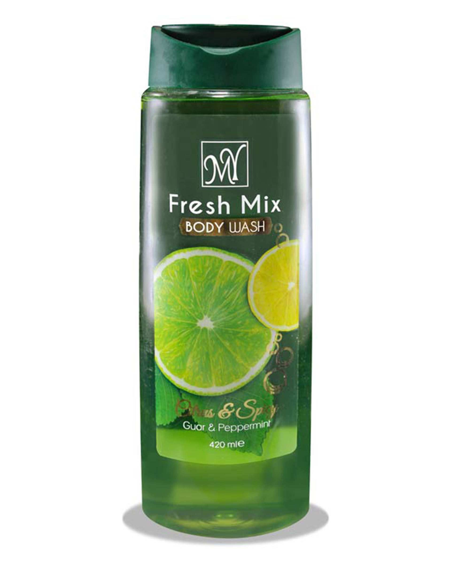 شامپو بدن حاوی عصاره نعناع فلفلی 420ml Fresh Mix مای