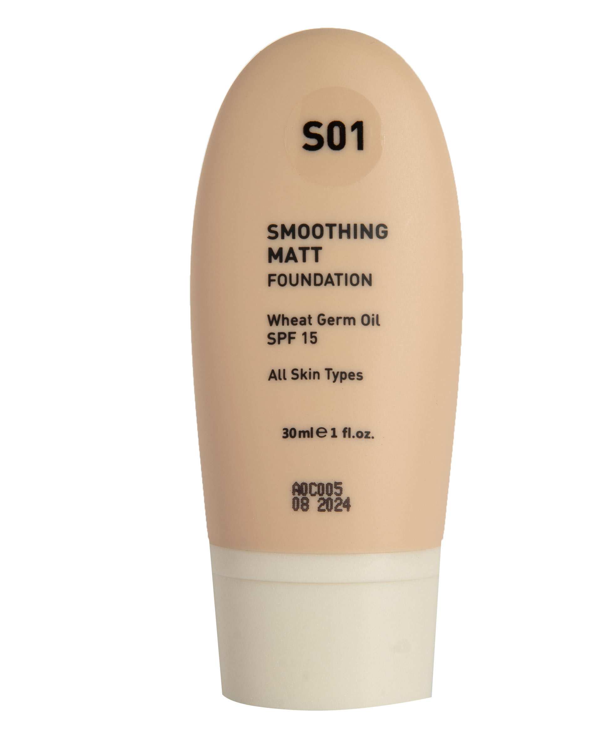 کرم پودر مات SPF15 بژ تیره شماره S01 شون